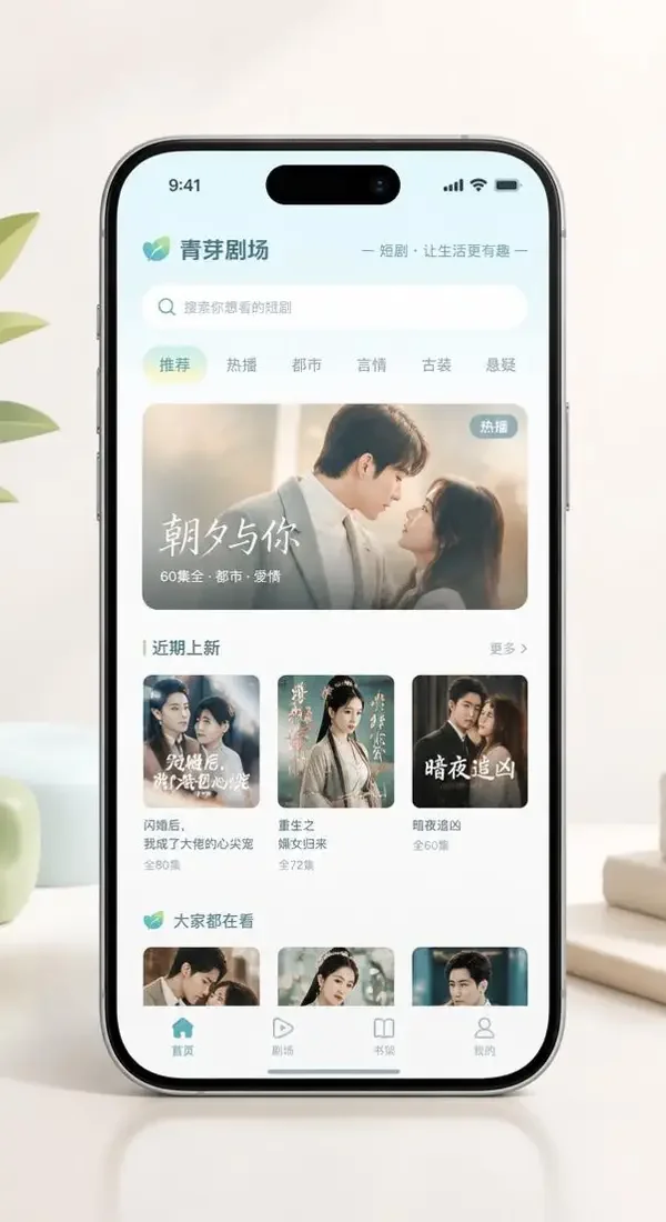 黄果动漫APP界面预览